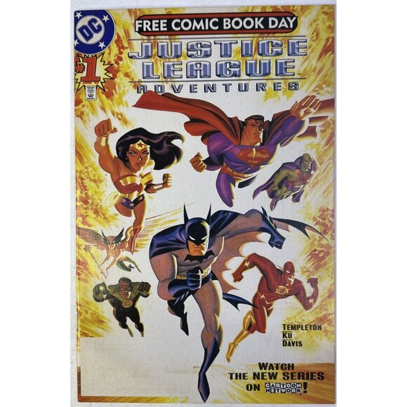 Free Comic Book Day 2002 #1 Justice League Adventures - Picture 1 of 4